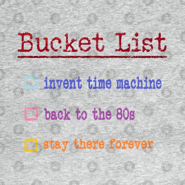 Bucket List by TenomonMalke